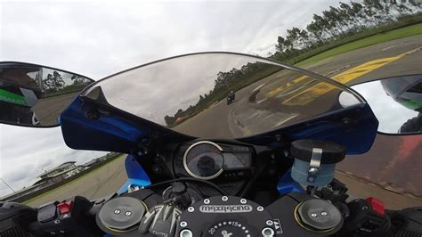 I liked the r6 much better for pretty much everything. GSX-R 750 vs ZX-6R 636 - Velopark - YouTube