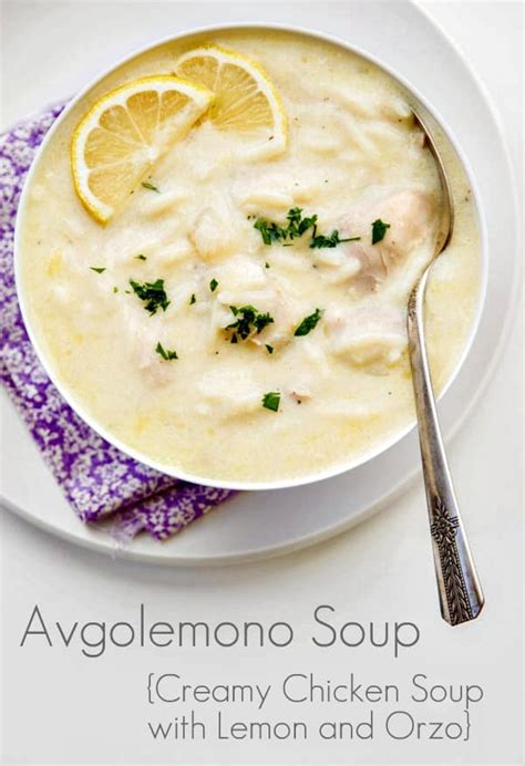 It is robust and substantial and filling whereas regular orzo tends to. Avgolemono Soup (Chicken Soup With Egg And Lemon) • The ...
