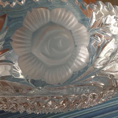 Genuine Lead Crystal Bowl Made In West Germany With Etsy De