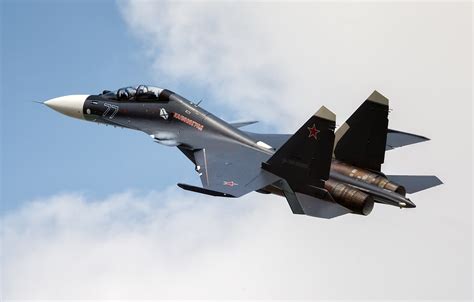 Wallpaper Fighter Multipurpose Su 30cm Su 30sm Air Force Russia