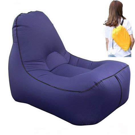 Inflatable Air Lounge Sofa Outdoor Beach Chair Living Room Outdoor Lazy