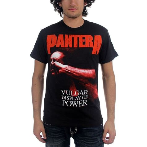 Pantera Red Vulgar Display Of Power Shirt Sm Md Lg Xl Xxl New Ebay