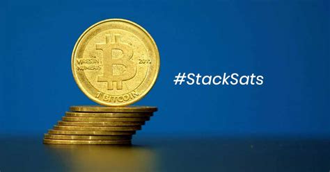 Bitcoin, ethereum, and ripple are large cap cryptocurrencies. Stacking Sats - What does the term stack sats (satoshi ...