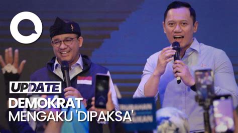 Demokrat Mengaku Dipaksa Terima Keputusan Duet Anies Cak Imin