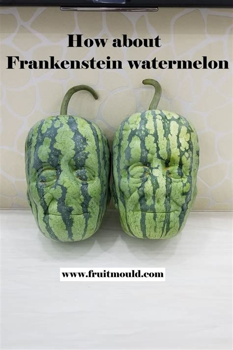 Create A Spooky Frankenstein Watermelon