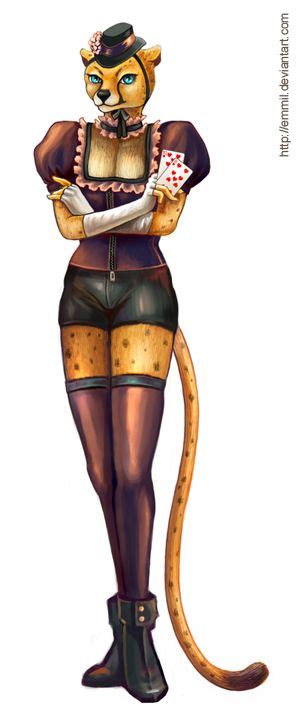 For Sale Cheetah Anthro Girl By Https Deviantart Com Art