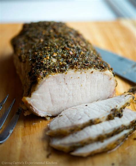 You could, but in our opinion, it's not at all necessary because there's no skin. Herbs de Provence Encrusted Pork Loin with Chardonnay Pan ...