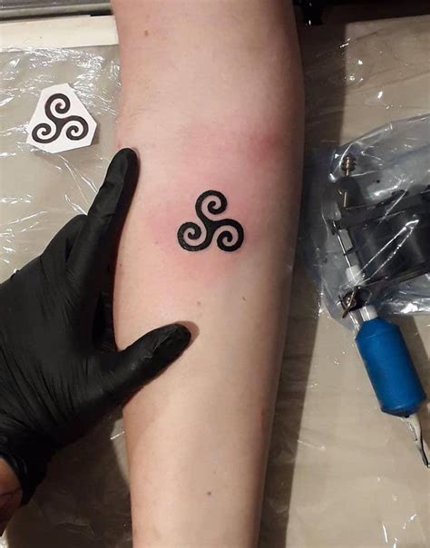 30 Gorgeous Triskelion Tattoos For Your Next Ink Xuzinuo