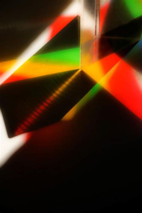 Abstract Pattern Of Colors With A Prism Stockfreedom Premium Stock