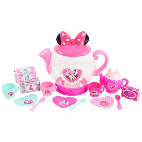 Just Play Minnie Mouse Terrific Teapot Set Kids Toys For Ages 3 Up