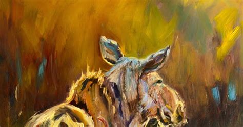 Diane Whitehead Art Out West Not A Painting A Day Artoutwest Moose