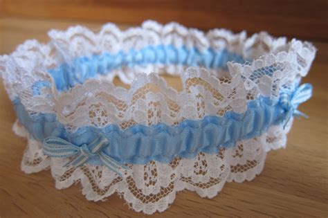 A new 2020 addition is the multi colored garters 'colorful & classy' set collection on ivory lace. The Pink Button Tree: How to Make a Bridal Garter
