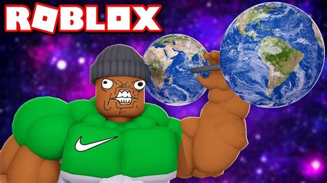 Becoming The Strongest Player In Roblox Weight Lifting Simulator 4