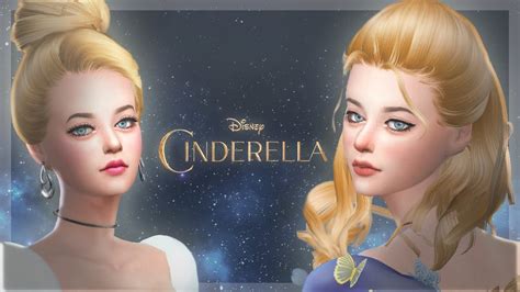 The Sims 4 Cas 【cinderella Original Vs 2015】 น้องซินจะไม่ยอมนกอีก