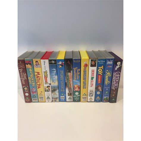 Kids Old Vintage Vhs Video Bundle Job Lot Inc Disney In Manchester