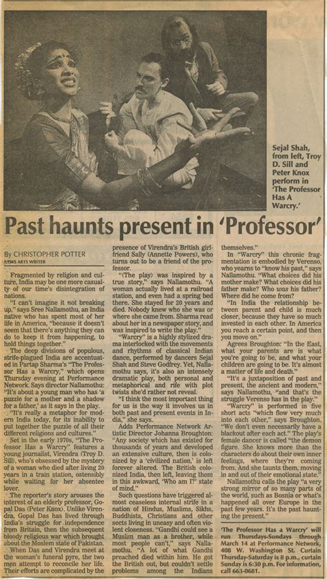 Past haunts present in 'Professor' | Ann Arbor District Library