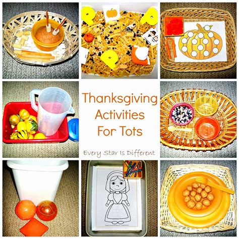 Thanksgiving Activities For Tots With Free Printables Every Star Is