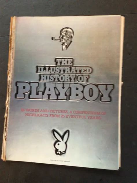 Illustrated History Of Playboy Vintage Original Magazine Article Full