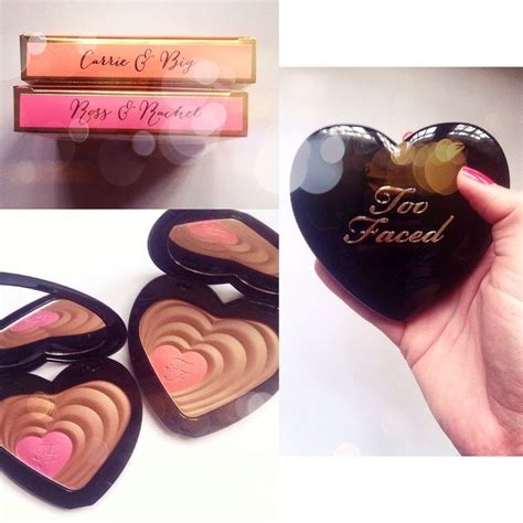 Too Faced Blushing Bronzer Soul Mates Carrie And Big Ross And Rachel