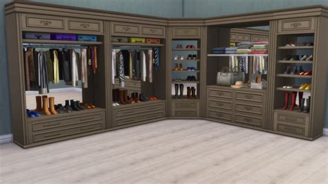 Sims 4 Closet Clutter Cc Sims 4 Sims Sims 4 Cc Furniture
