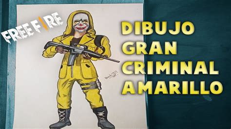 Dibujos De Free Fire De Criminales Coloriar Dibujando Garena Kartristit