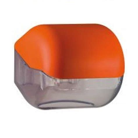 Spring loaded plastic toilet paper roll holder for compact coreless tissue by gp pro. "Soft Touch" Toilet Paper Dispenser Orange