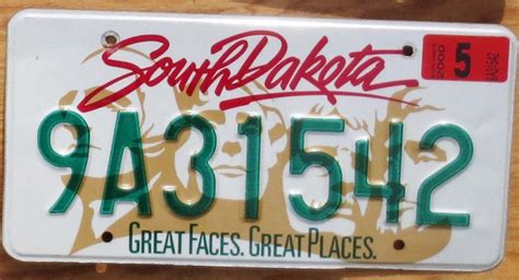 South Dakota Product Categories Automobile License Plate Store