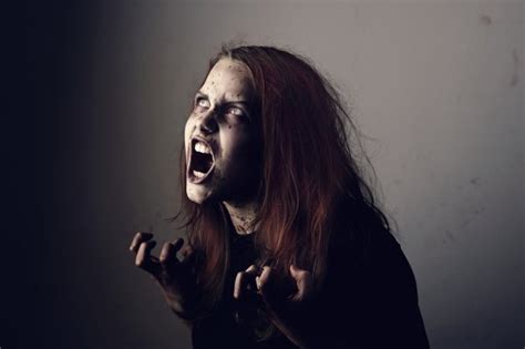 Pictures Possession Mad Possessed Girl — Stock Photo © Dontcut