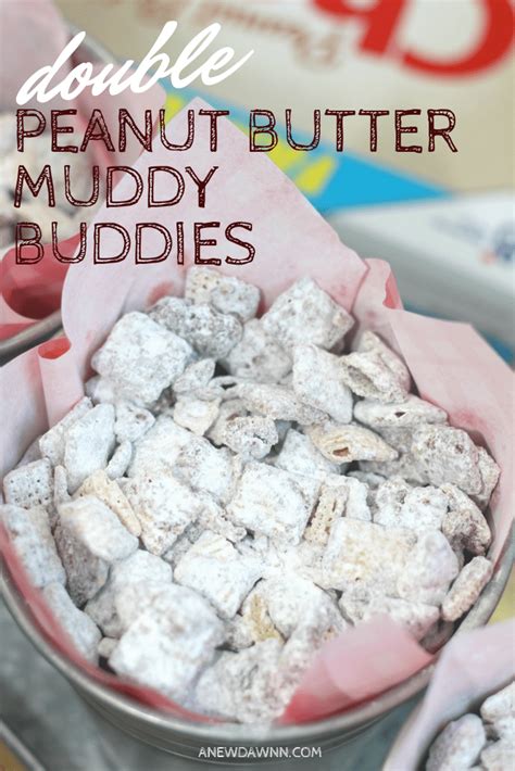 peanut butter chex double peanut butter muddy buddies recipe