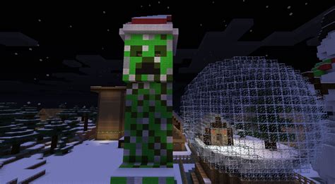 Christmas Creeper Minecraft Map