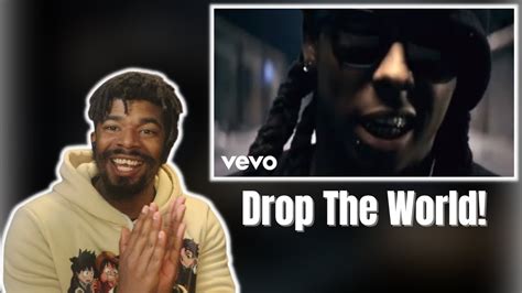 dtn reacts lil wayne drop the world ft eminem official music video youtube