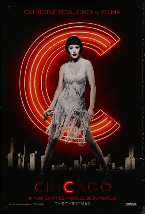 Chicago Movie Poster 2002 1 Sheet 27x41