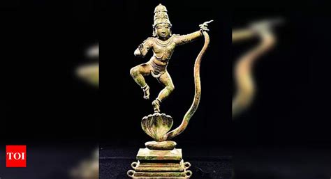 Krishna Tamil Nadu Cid Police Trace Dancing Krishna Idol To Us Trichy News Times Of India