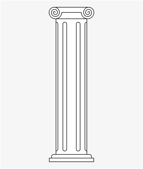 Doric Column Clipart Greek Pillar Clip Art Transparent Png 260x888