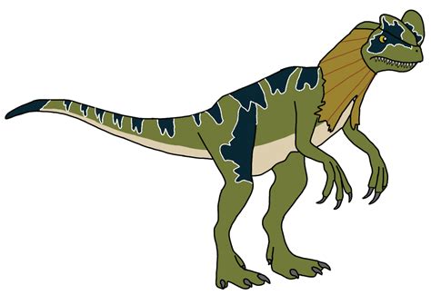 Dilophosaurus Jurassic Park By Dudeshrop24 On Deviantart