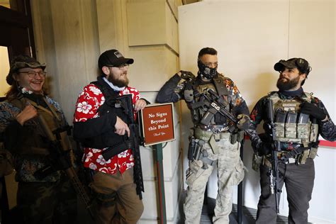 After Violent Mobs In Dc Michigan Bans Open Carry In State Capitol