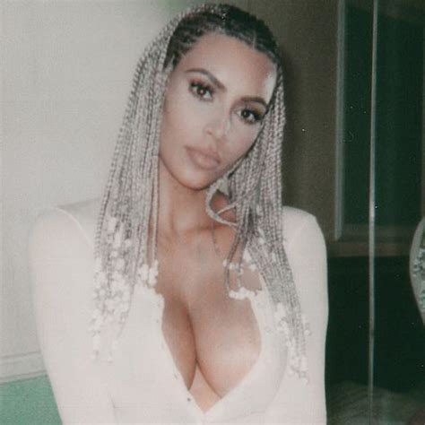 People Are Really Upset About Kim Kardashians New Braids Nowthis
