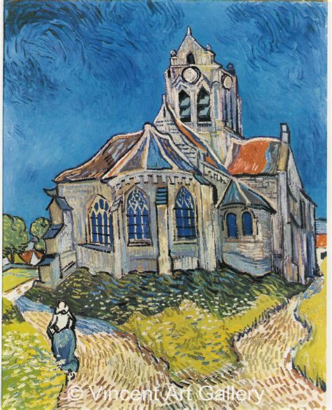 The Church At Auvers By Vincent Van Gogh Oil Painting Reproduction
