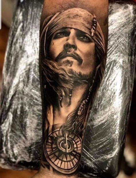 The pawn stars are presented with an engraved whale's tooth believed to be authentic 1800s scrimshaw. Pin by Marti Paisley on All things Pirate in 2020 | Pirate tattoo sleeve, Jack sparrow tattoos ...