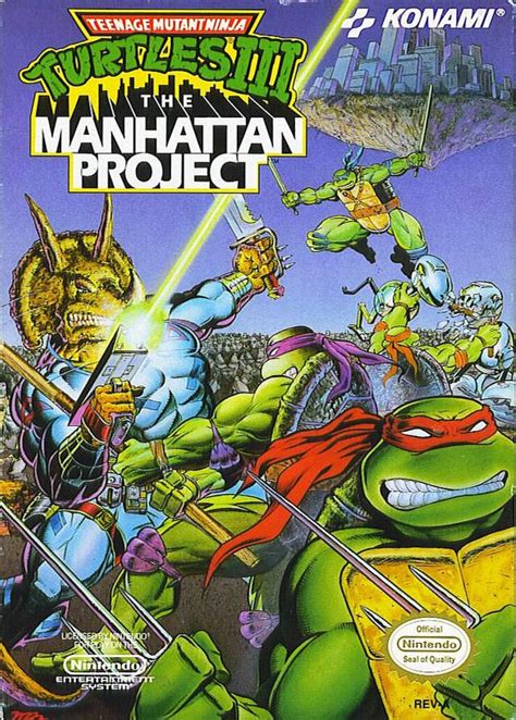 Teenage Mutant Ninja Turtles Iii The Manhattan Project 1991