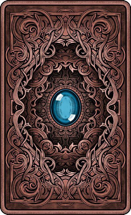 Card Backs Of The Dark Mansion Tarot Deck Limited Edition Tarot