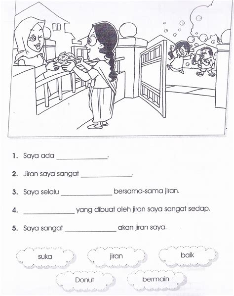 Image result for bahasa latihan tahun 1  Kindergarten reading