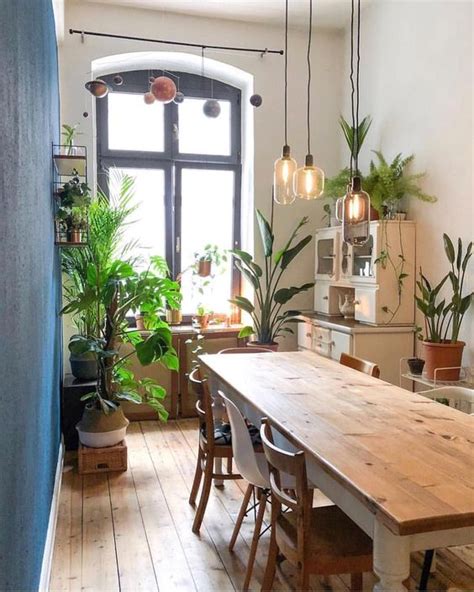 boho dining room light Boho luxury home inspiration — paradis