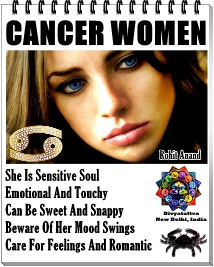 Zodiac Cancer Women Personality Traits Love Marriage Compatibility