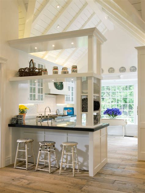 Here's how to just do one coat. Cathedral Ceiling Kitchen Home Design Ideas, Pictures ...