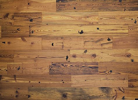 Antique Reclaimed Heart Pine Engineered Unfinished Wood Flooring Wide