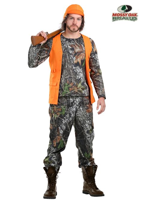 Mossy Oak Camo Hunter Costume For Men