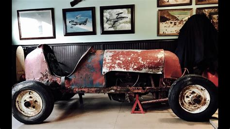 Antique Midget Race Car! we bring home a classic Midget Racer Project