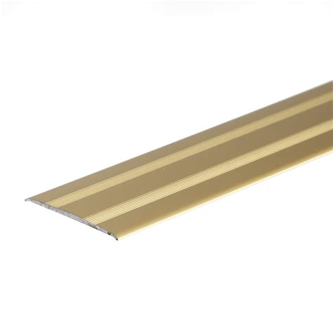 Self Adhesive Anodised Aluminium Floor Bar Edge Trim Threshold Profile