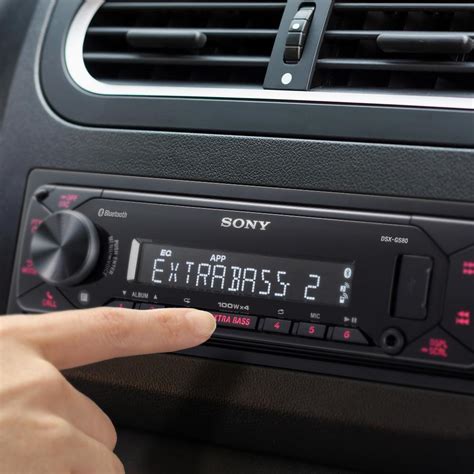 Sony Dsx Gs80 Car Stereo High Power 4x100w Bluetooth Radio Usb Aux 3